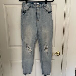 Dogma Distressed Skinny Jeans size 9